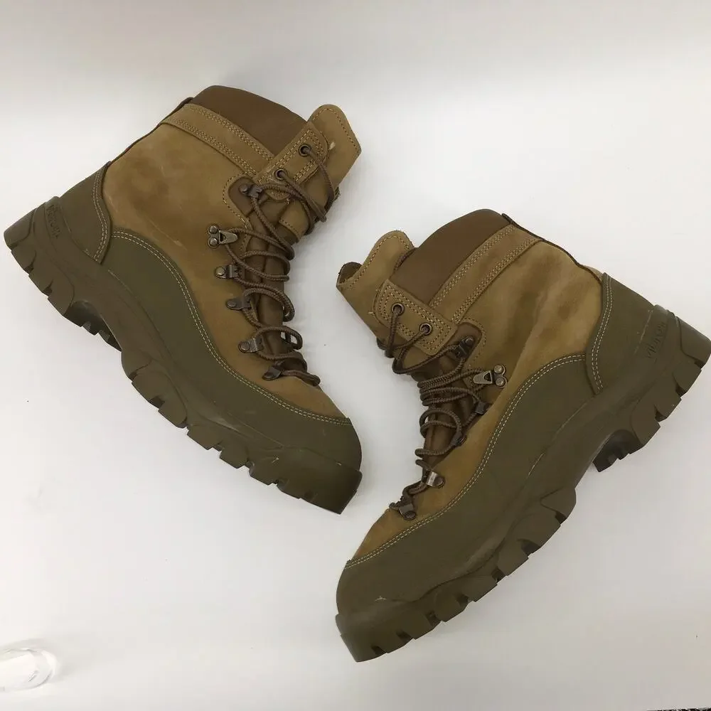 Belleville 950 MCB Mountain Combat Hiker Boot Mens 11.5 W Olive Nubuck Brown